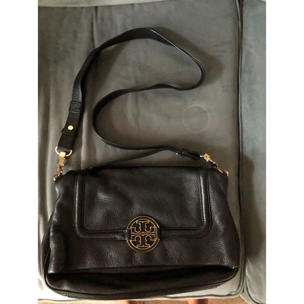 Tory Burch Black Leather Handbag